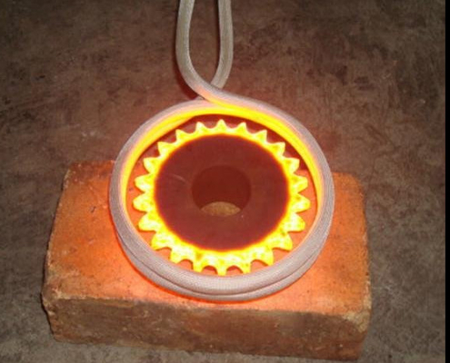 50kw grande impianto di riscaldamento a induzione a ingranaggi singolo dente che estingue frequenza audio eccellente
