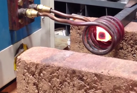 Forgiatura a caldo d'acciaio quadrata della macchina 160kw del forno di riscaldo di induzione