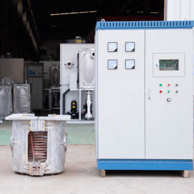Forno di fusione ad induzione ad alte prestazioni per la lavorazione dei metalli 150 kW