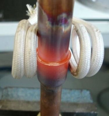 Macchina termica di induzione della metropolitana di rame di 25KHZ 380V per la saldatura della brasatura di saldatura