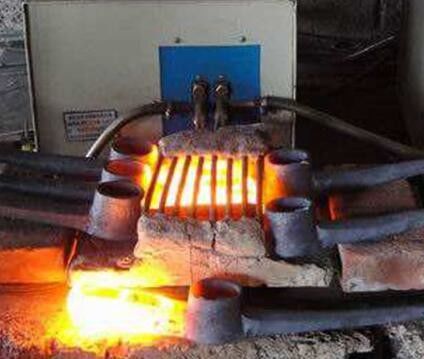 Acciaio per media frequenza Rod Forge della macchina termica di induzione 50KW