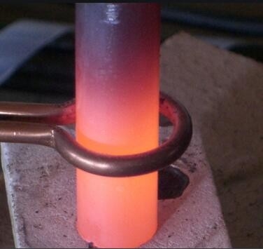 Macchina termica d'acciaio ad alta frequenza di induzione del tondino 160KW per il pezzo fucinato