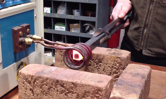Macchina termica anche riscaldata elettrica di indurimento di induzione per ferro d'acciaio Rod Forging