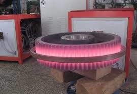 Riscaldamento di induzione per media frequenza dell'asse di ingranaggio 320A che si indurisce estiguendo attrezzatura
