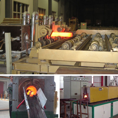 Alta frequenza di forgia della fornace del riscaldamento di induzione elettrica del tondino di ferro 300kw